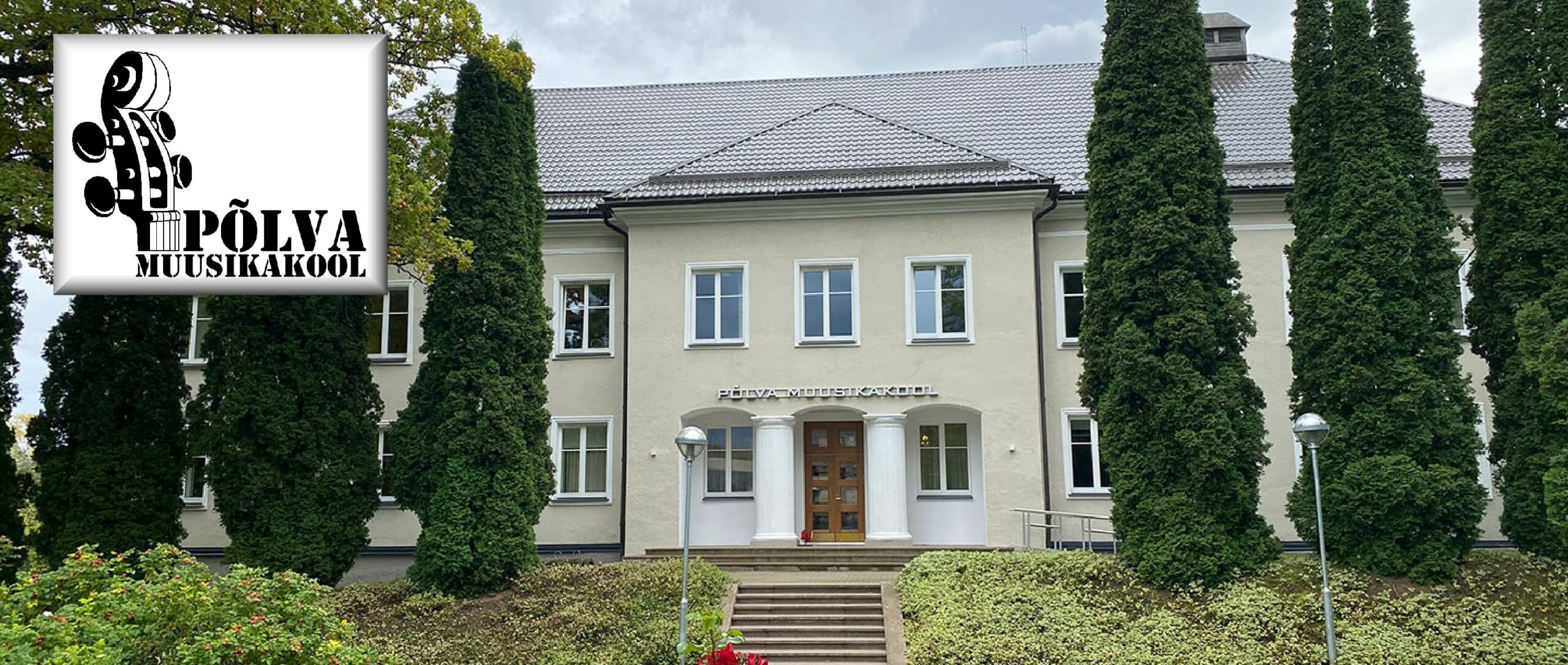 muusikakooli hoone koos logoga