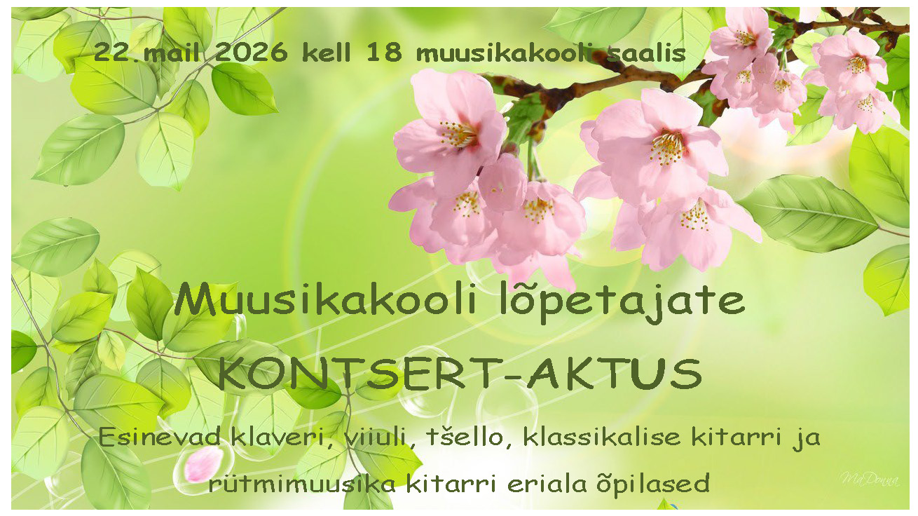 kontsertaktuse plakat